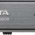 Флешка USB (Type-C) A-Data UE800 256ГБ, USB3.2, серебристый [aeli-ue800-256g-csg]